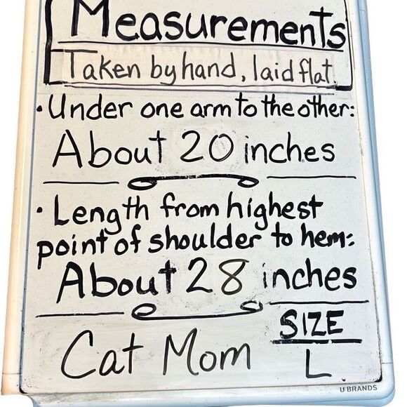 “ROCKIN’ the CAT MOM and AUNT LIFE” cat lady t-shirt L - Picture 9 of 9